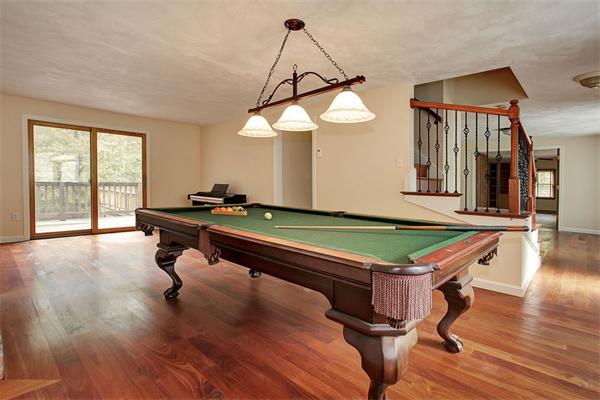 85 Box Mill Road Boxborough, MA 01719 - Photo 18 of 28 a room with pool table and windows