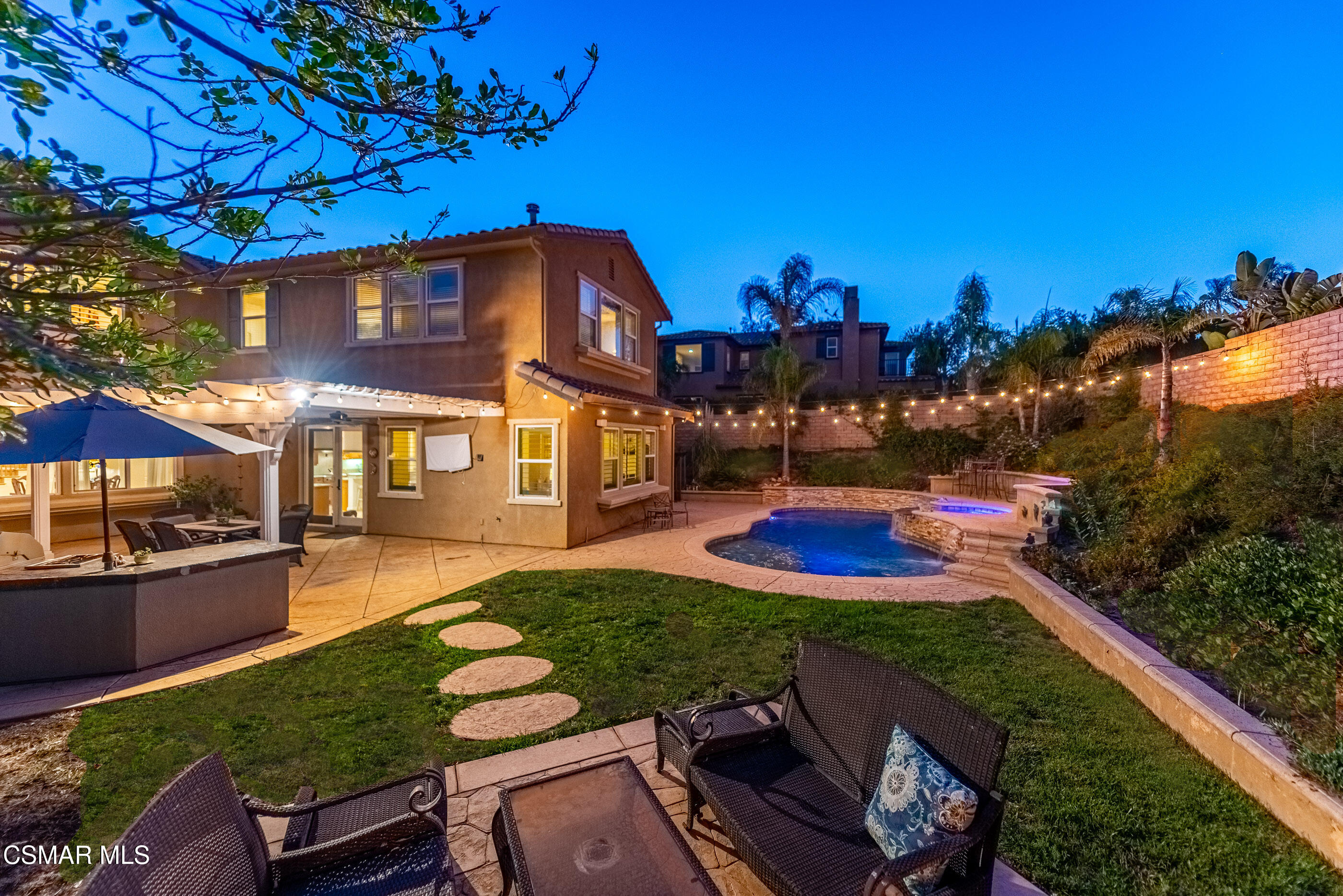 4959 Shady Trail Street Simi Valley, CA 93063 - Photo 67 of 75 Sunset Backyard