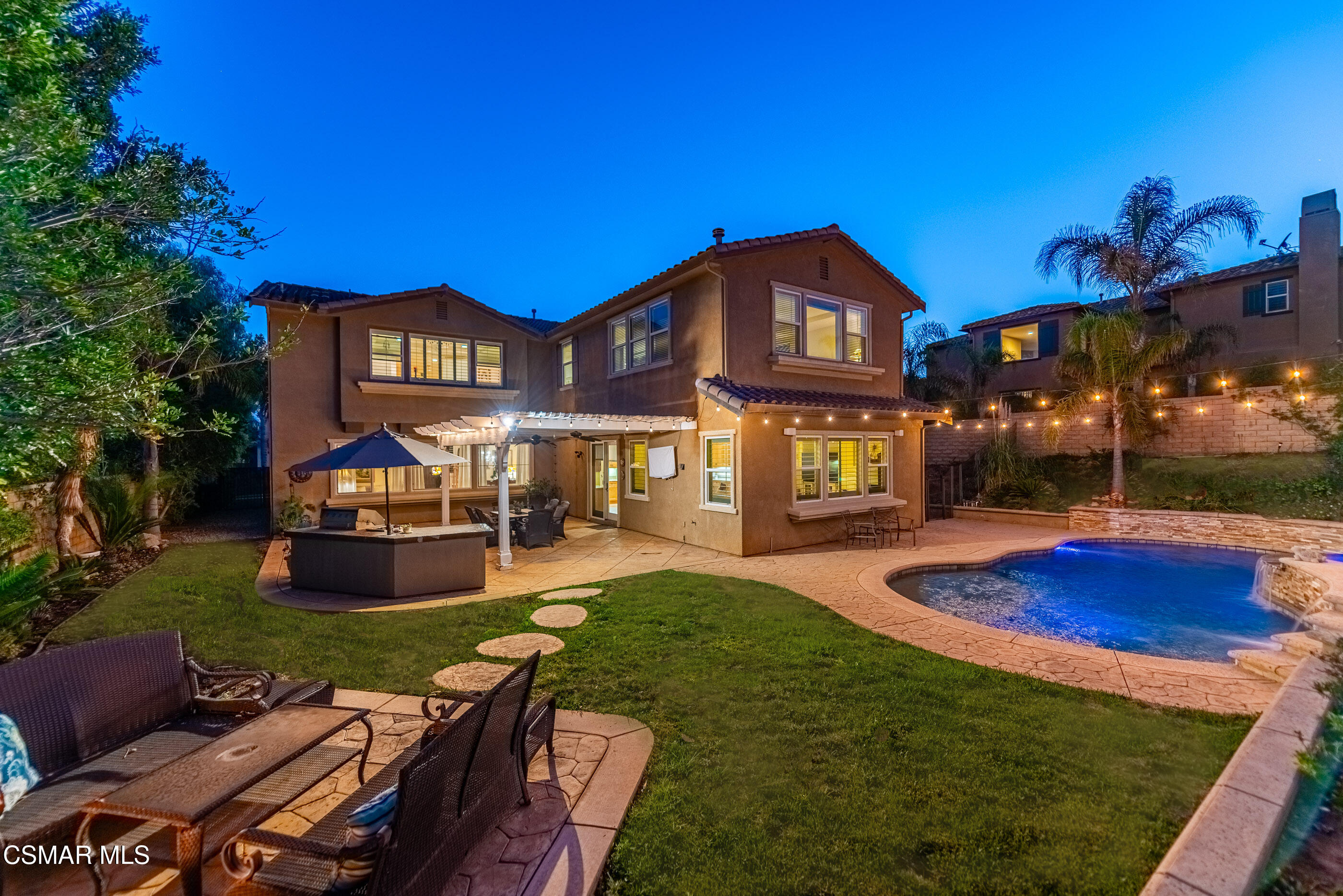 4959 Shady Trail Street Simi Valley, CA 93063 - Photo 72 of 75 Sunset Backyard