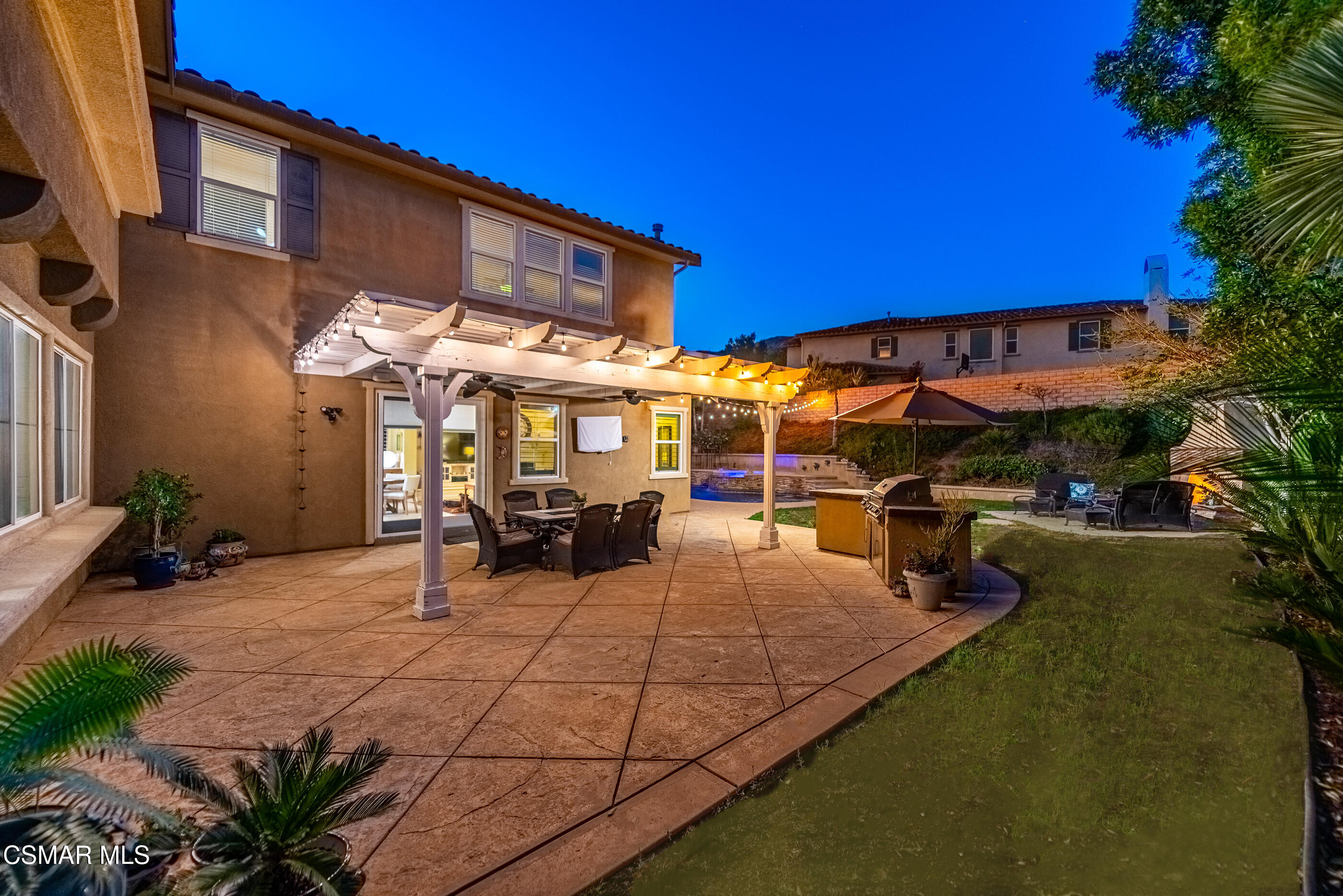 4959 Shady Trail Street Simi Valley, CA 93063 - Photo 73 of 75 Sunset Backyard