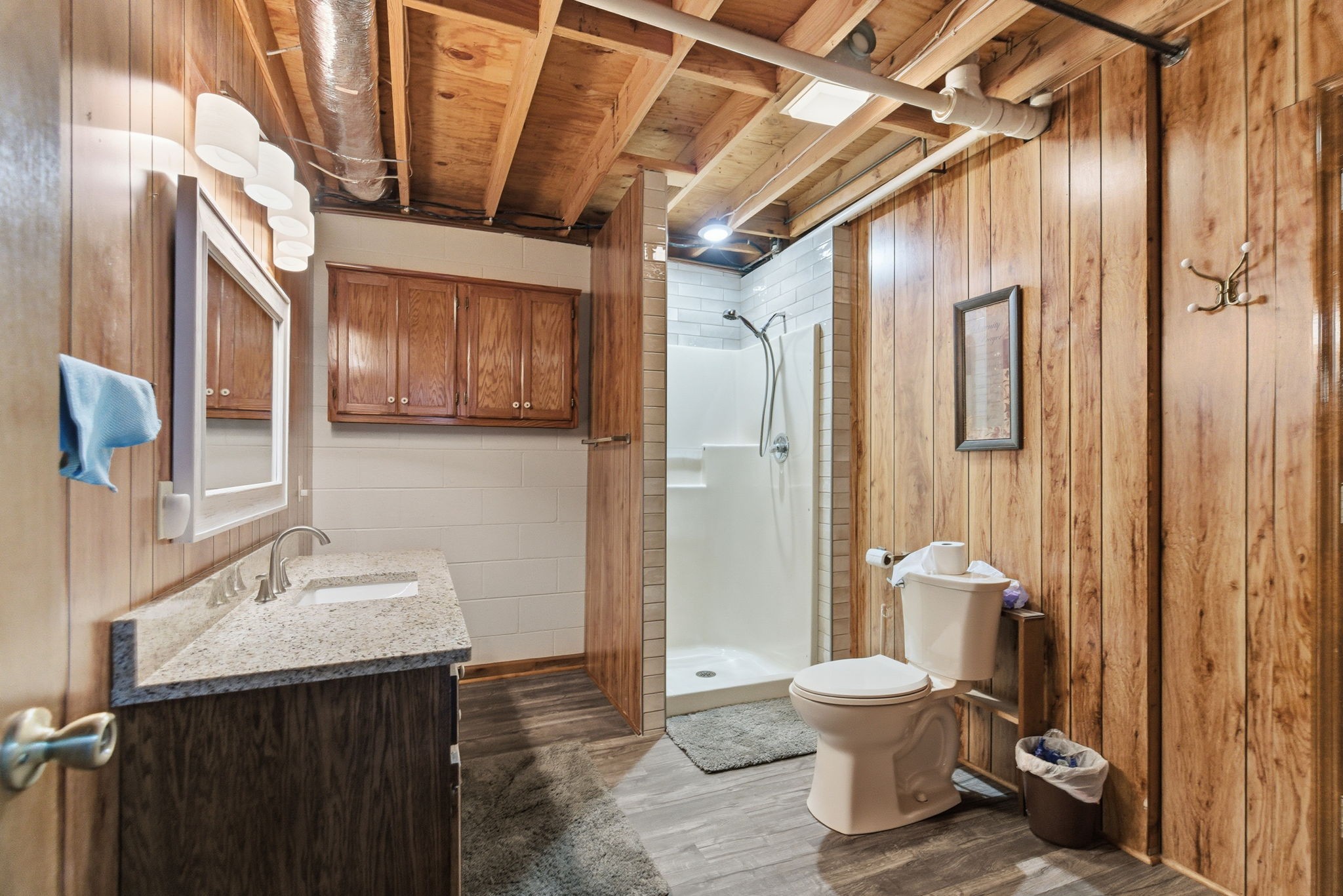 4540 Roy Cole Road Springfield, TN 37172 - Photo 37 of 61 a bathroom with a sink toilet and shower