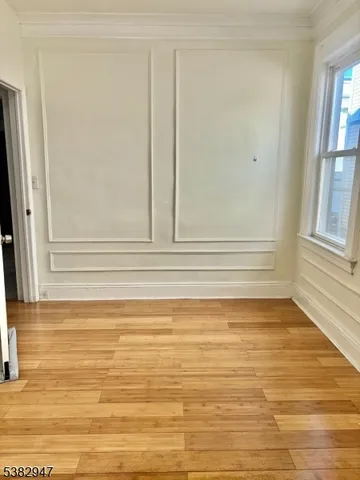 a view of a bathroom with a tub