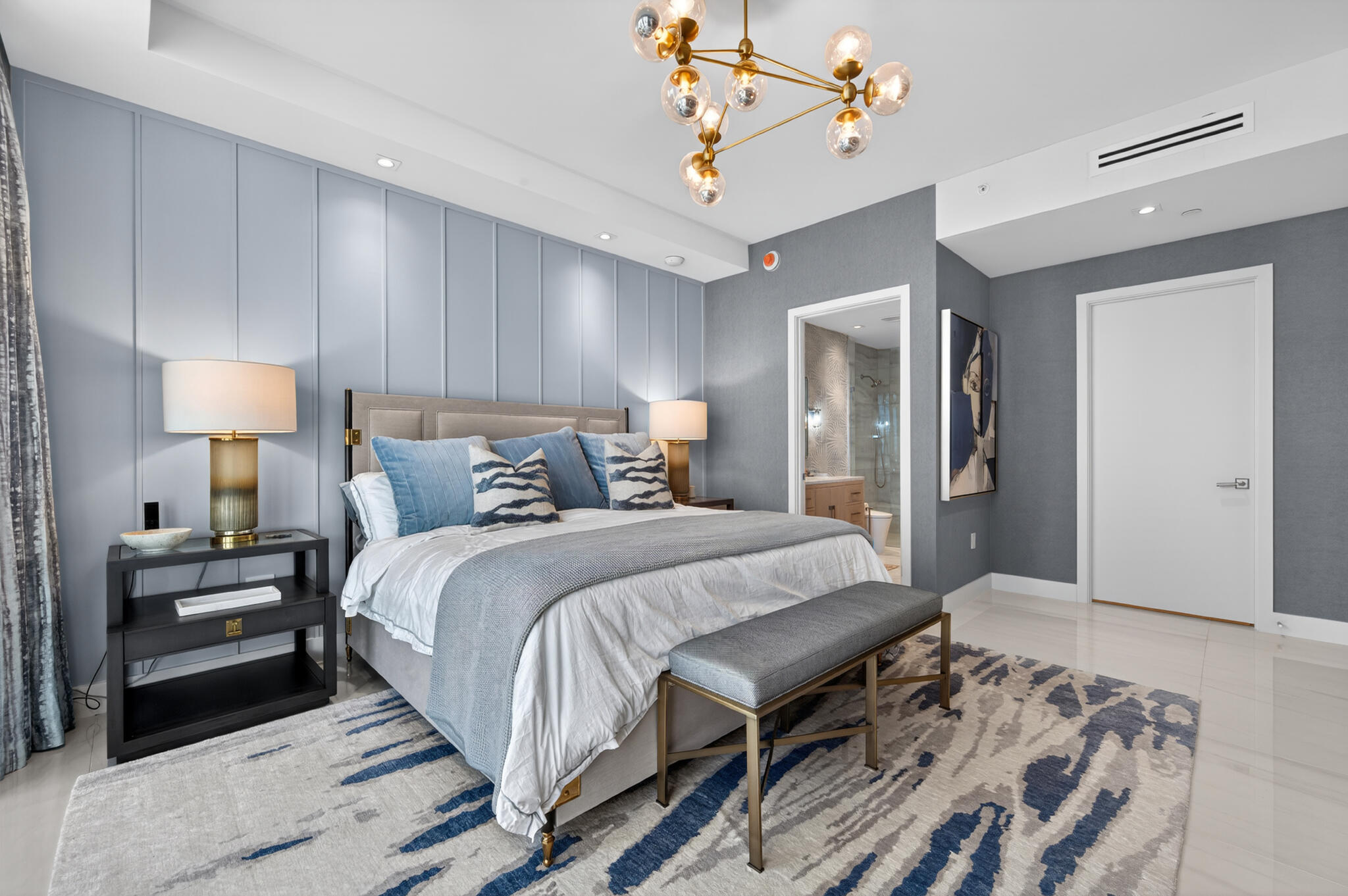 3100 North Ocean Drive, Unit HPH3 Riviera Beach, FL 33404 - Photo 31 of 42 a bedroom with bed and wooden floor