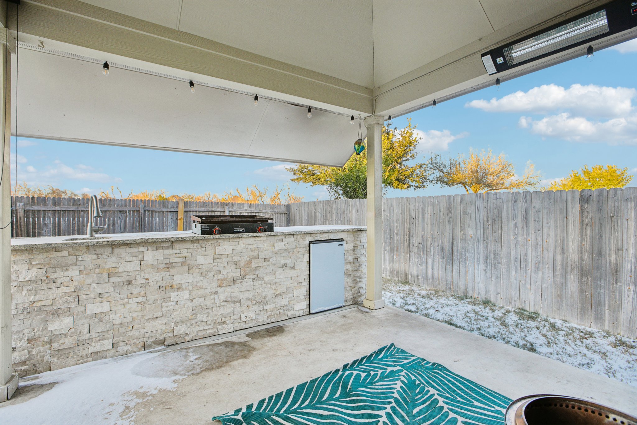 2308 Wind Vane West Pflugerville, TX 78660 - Photo 19 of 28 a view of outdoor space and barbecue grill