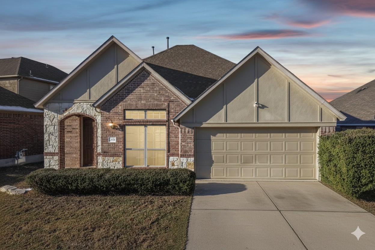 2308 Wind Vane West Pflugerville, TX 78660 - Photo 2 of 28 a front view of a house with a garden