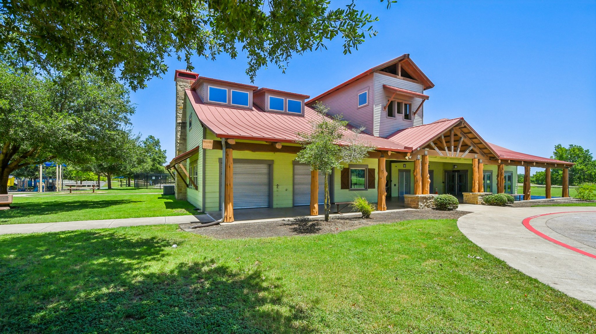 2308 Wind Vane West Pflugerville, TX 78660 - Photo 27 of 28 a view of a house with a yard porch and sitting area