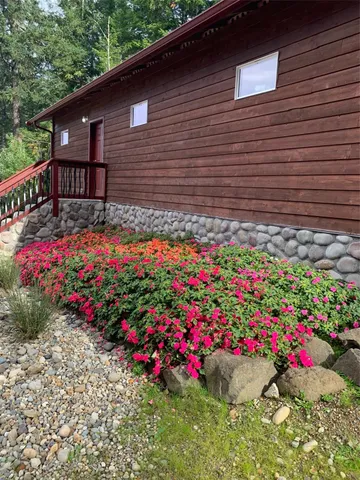 a view of outdoor space and yard