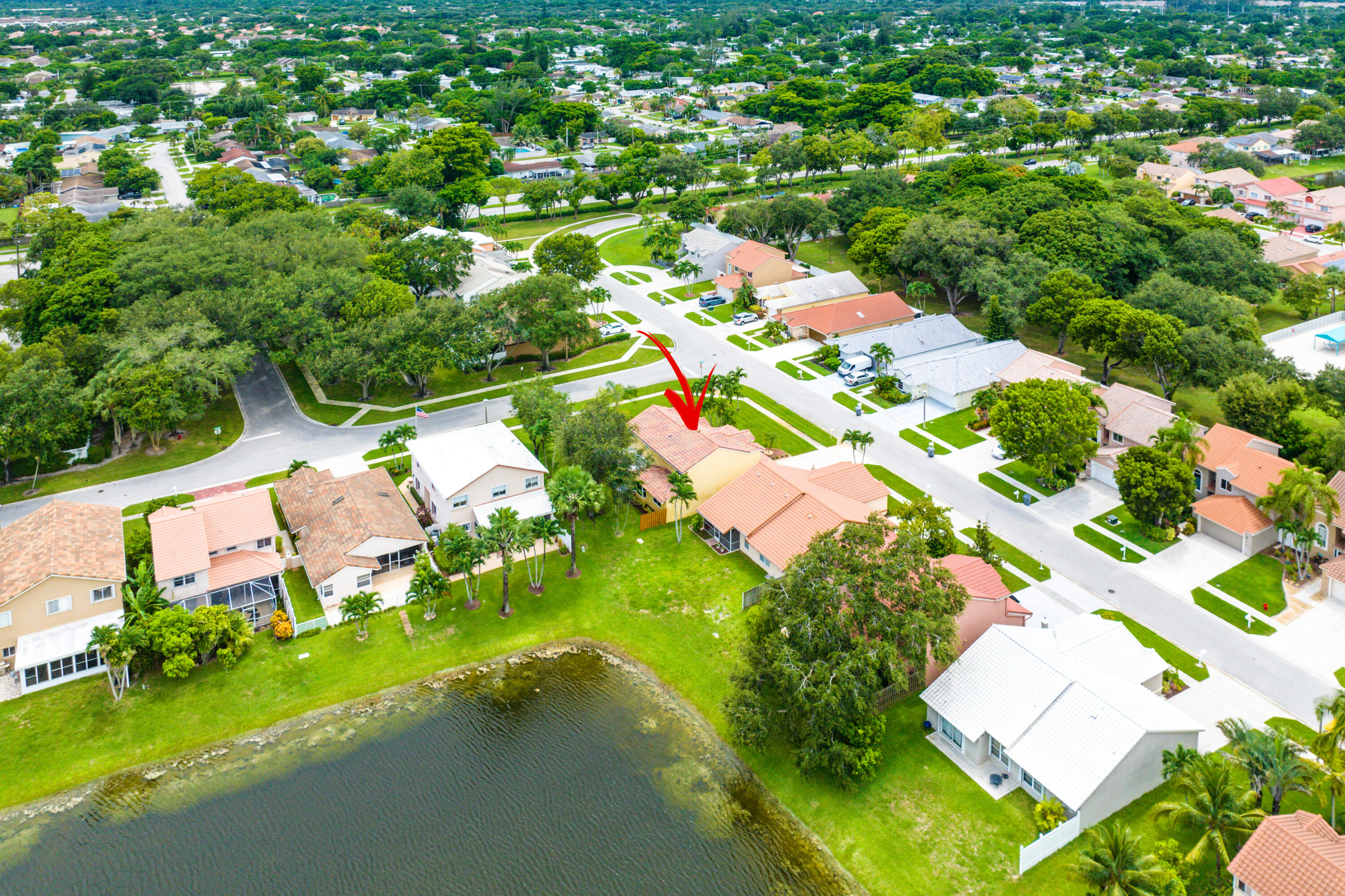 10286 Boca Springs Drive Boca Raton, FL 33428 - Photo 40 of 44 Aerial View