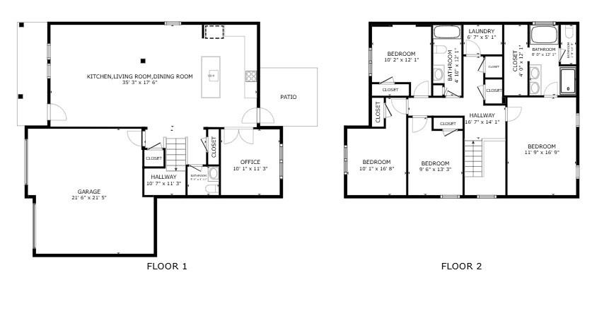 629 Gants Road York, SC 29745 - Photo 28 of 28 a picture of a floor plan