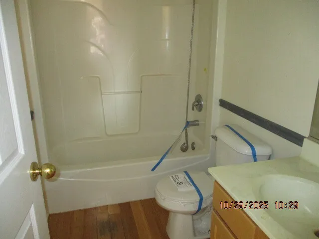 a bathroom with a sink and a toilet