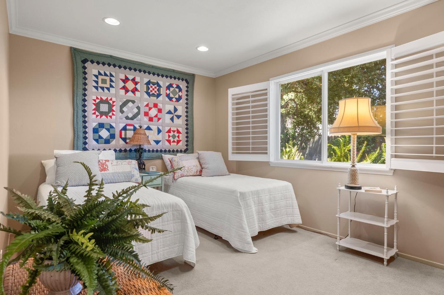1314 Meadowbrook Road Ojai, CA 93023 - Photo 23 of 40 a bedroom with a bed and a couch
