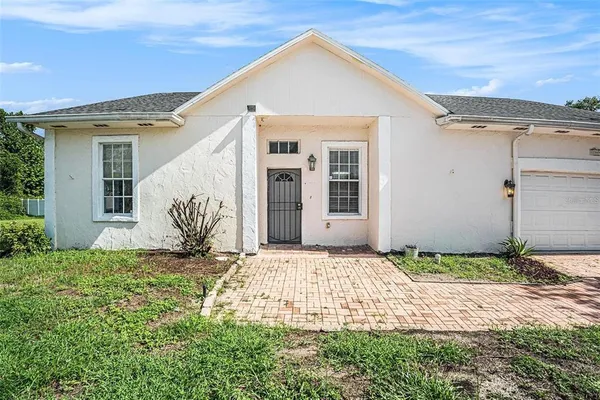 a view of a house with a house