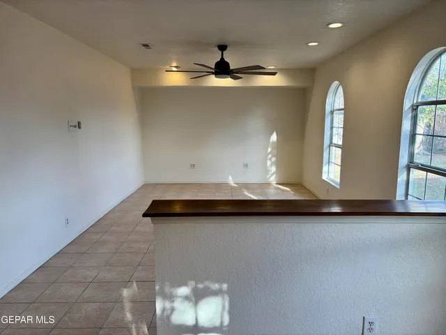 a view of a livingroom with wooden floor
