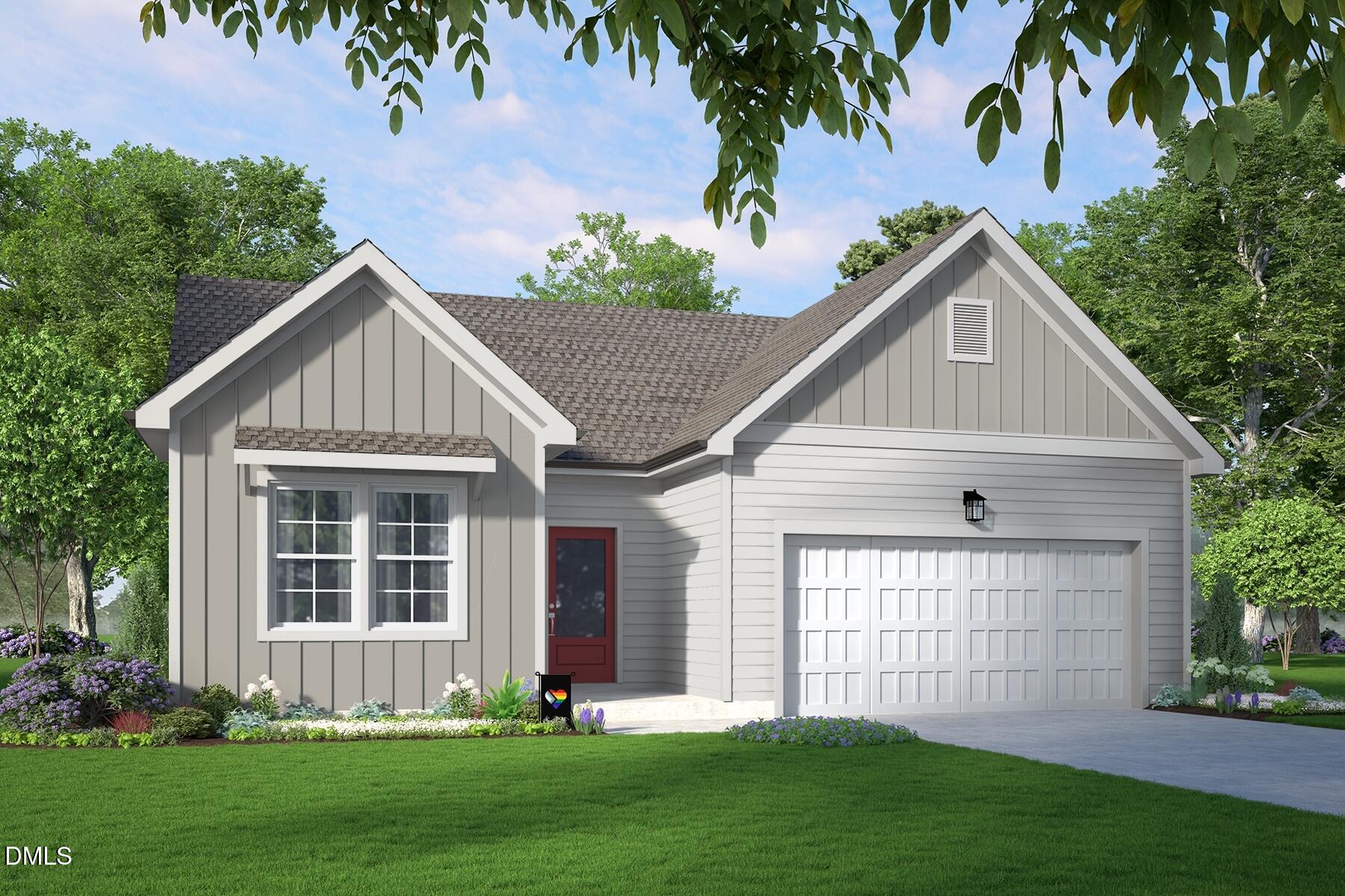 2011 Pollinator Place Mebane, NC 27302 - Photo 1 of 23 a front view of a house with a yard