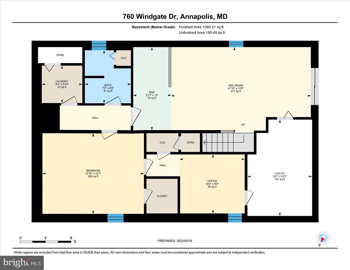 760 Windgate Drive Annapolis, MD 21409 - Photo 54 of 67 Lower floorpaln