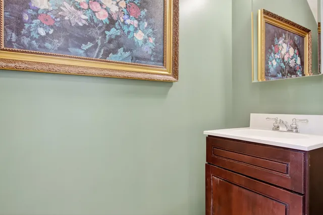 a view of a house with a street