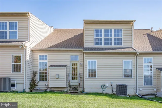 an aerial view of multiple houses