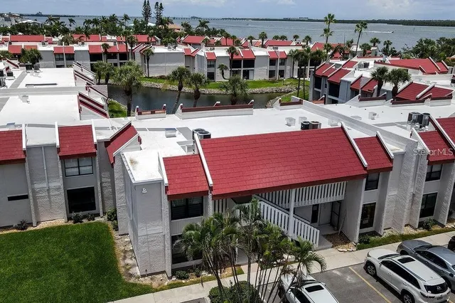 a view of street with sitting area