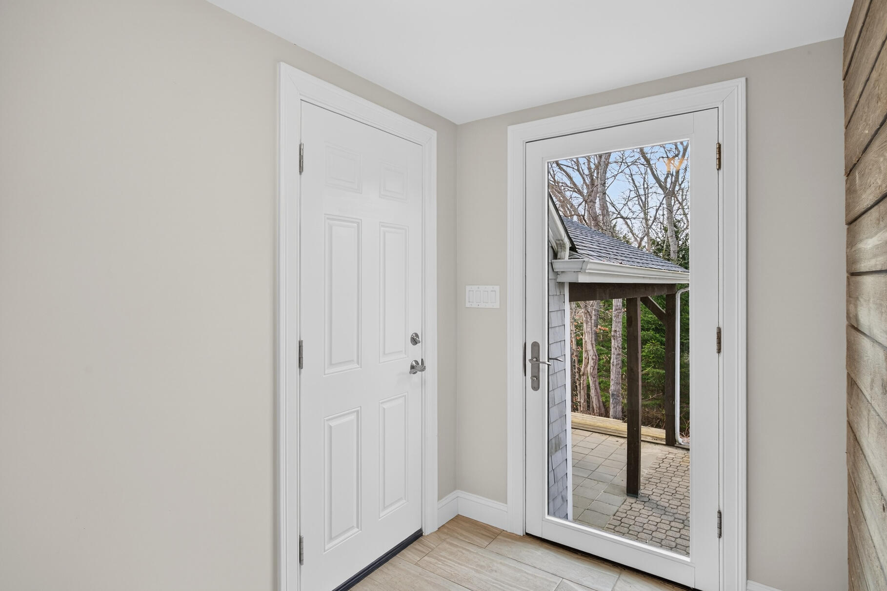 141 Braeside Road Falmouth, MA 02540 - Photo 32 of 47 a view of an entryway with wooden floor