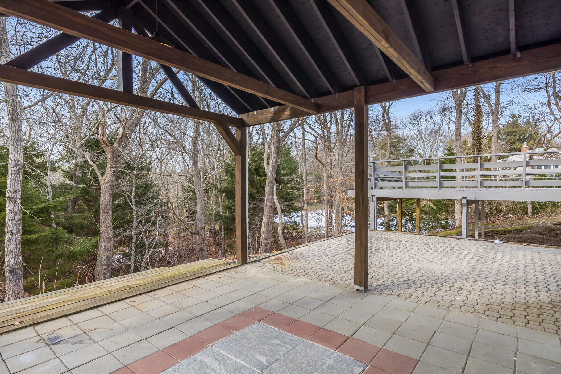141 Braeside Road Falmouth, MA 02540 - Photo 38 of 47 a view of porch with a pathway