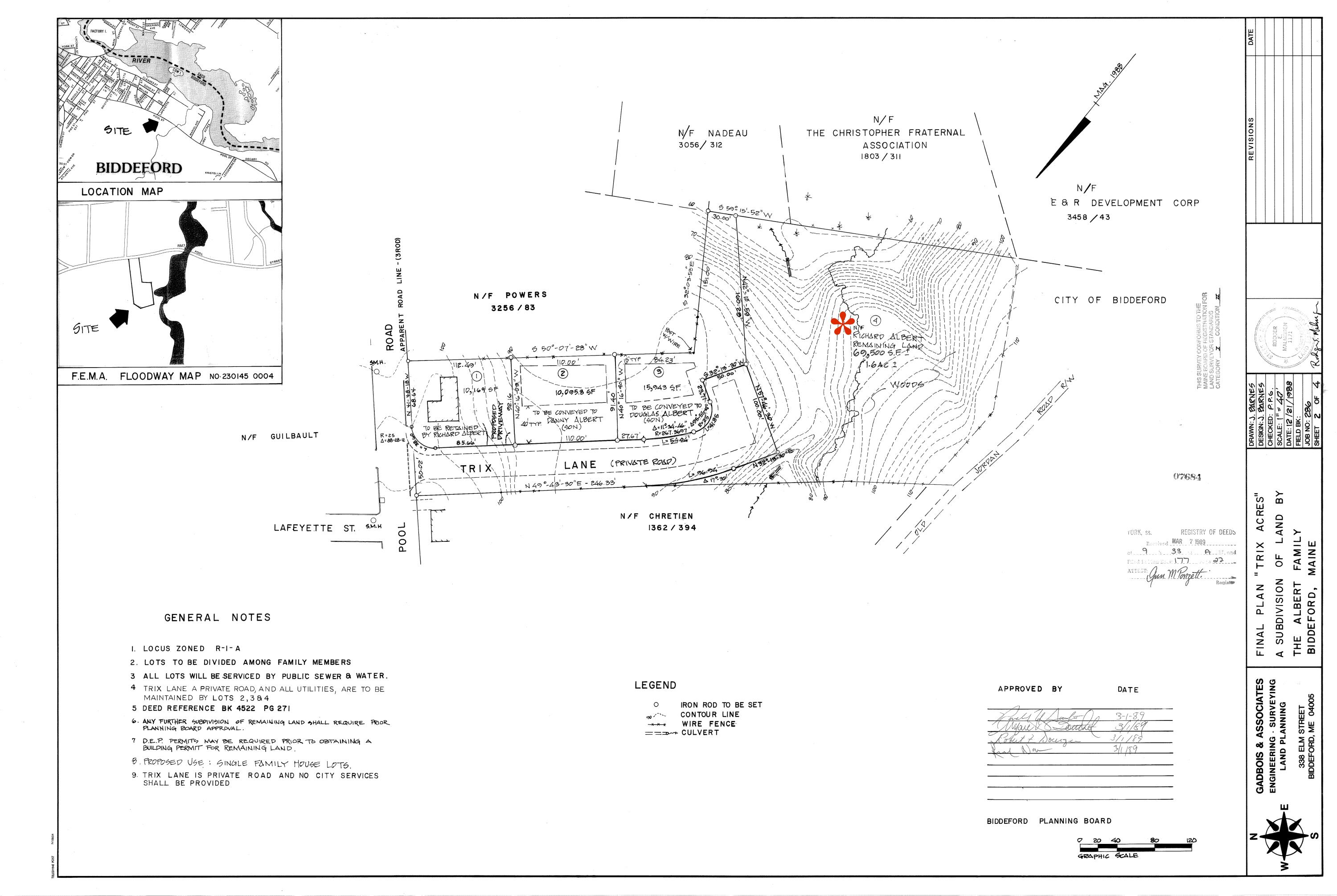 5 Trix Lane Biddeford, ME 04005 - Photo 56 of 57 Survey