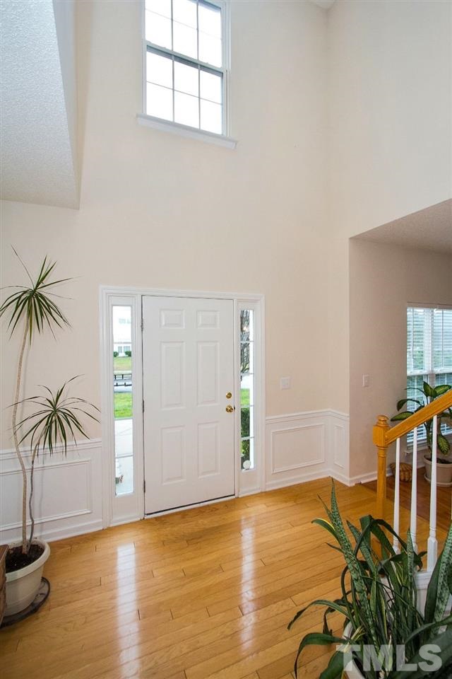 405 Grassy Point Road Apex, NC 27502 - Photo 3 of 25 The two story foyer is stunning ....