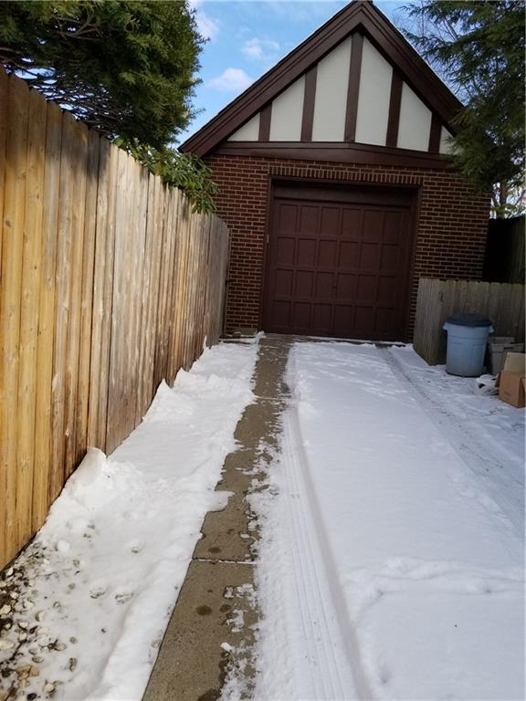 6500 Darlington Road Pittsburgh, PA 15217 - Photo 22 of 25 Easy Level Entry To Over Sized One Car Heated Garage With Electric Eye Door Opener