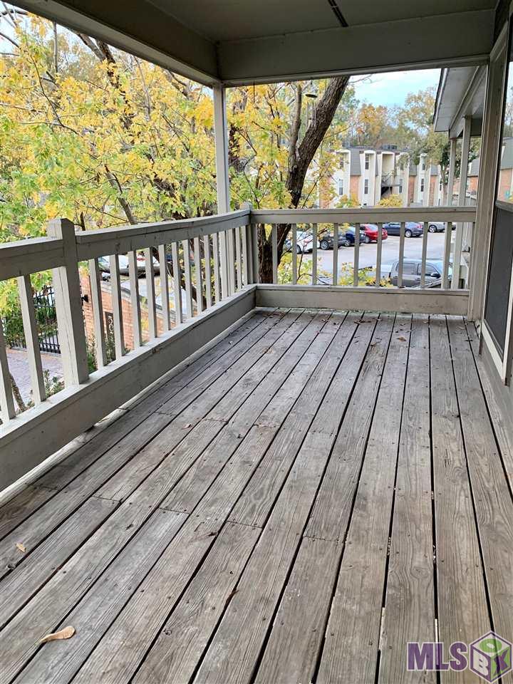 5101 Nicholson Drive, Unit A2 Baton Rouge, LA 70820 - Photo 6 of 7 Rear Balcony