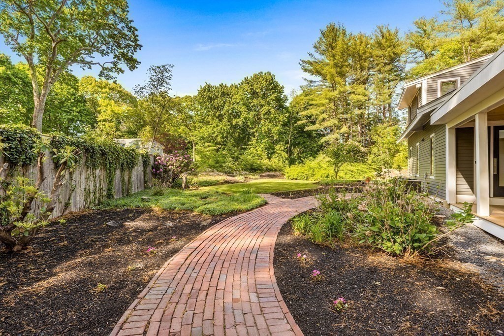 142 Ward Street Hingham, MA 02043 - Photo 41 of 41 a view of a pathway with a yard