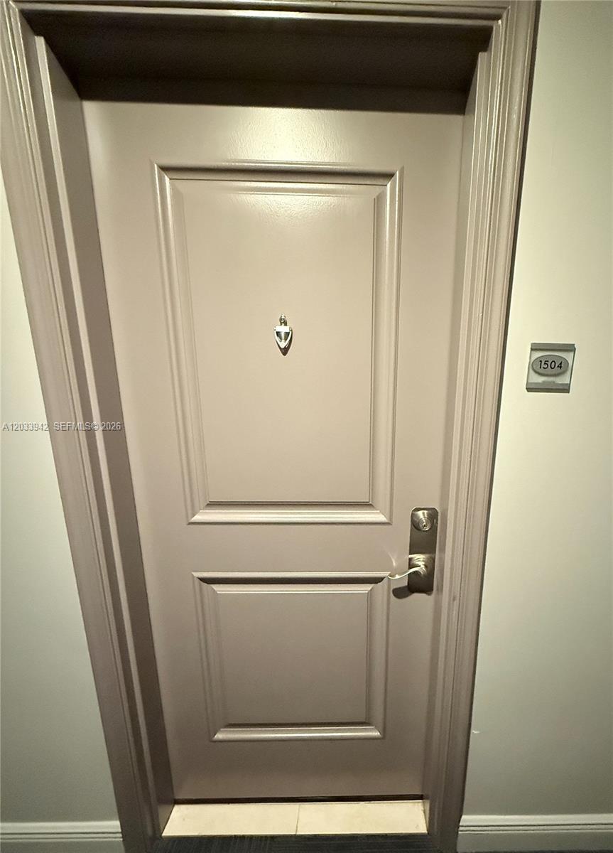 480 Northeast 30th Street, Unit 1504 Miami, FL 33137 - Photo 14 of 14 Front door