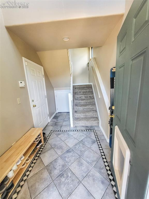 4440 Prairie Street Cascade, CO 80809 - Photo 9 of 31 a view of entryway with stairs