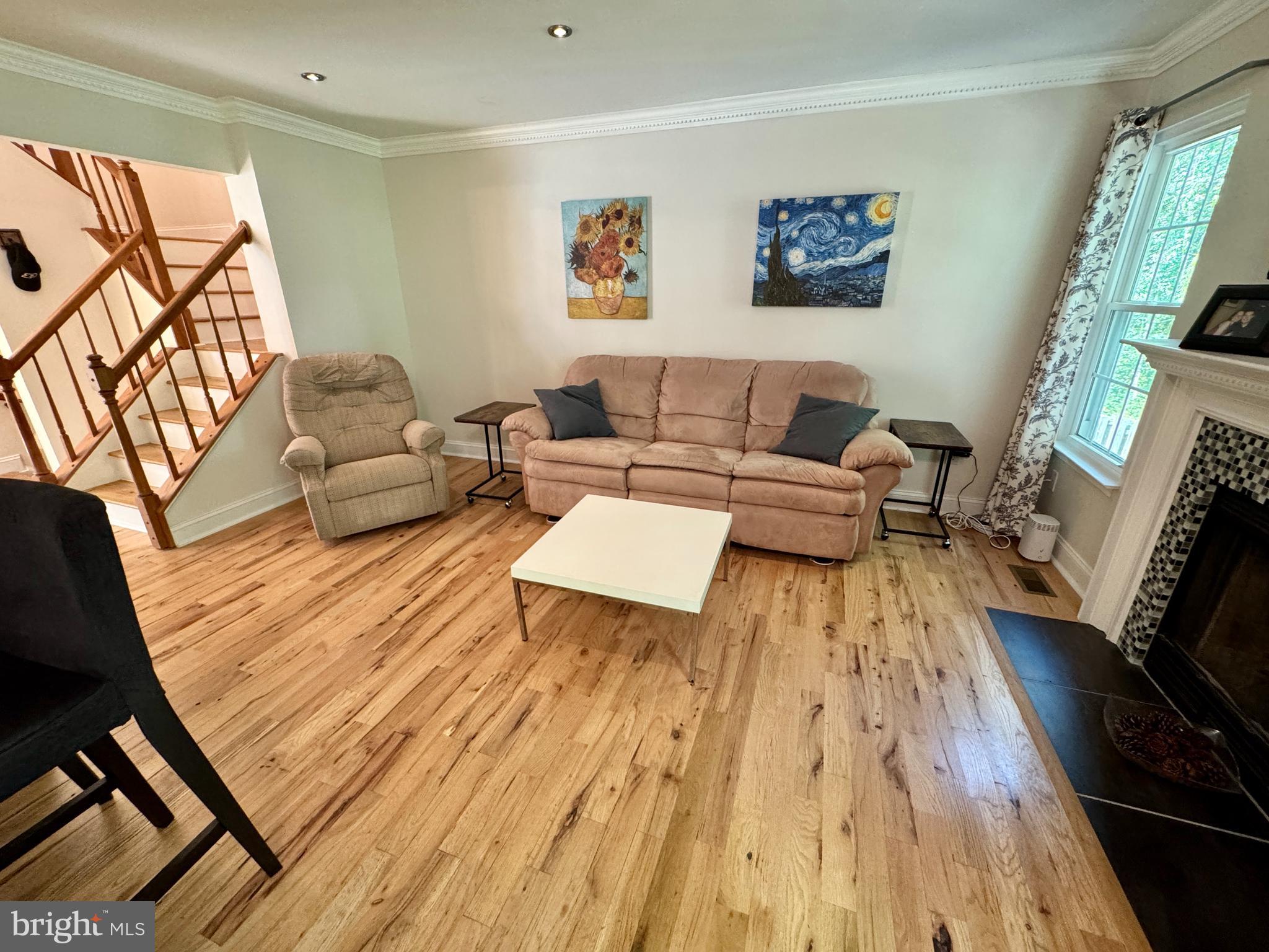 903 Wind Ridge Drive Stafford, VA 22554 - Photo 12 of 34 a living room with furniture and a wooden floor