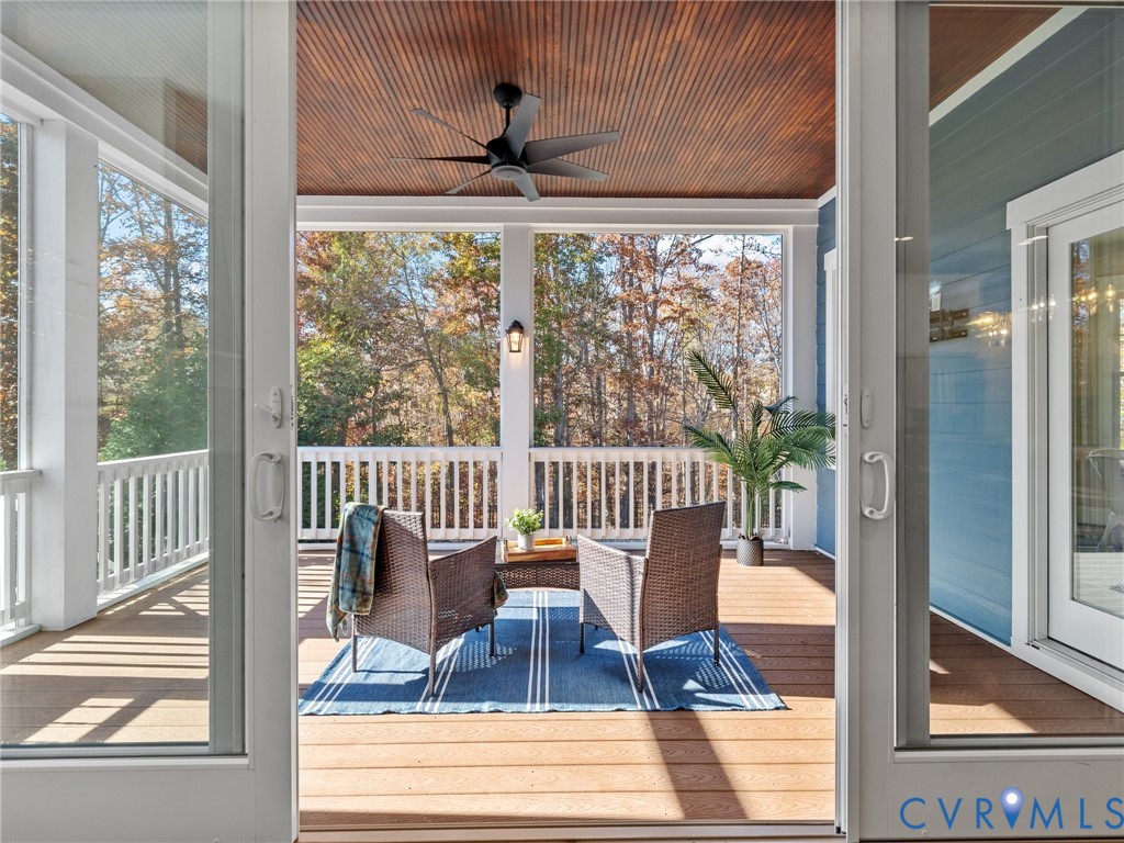 16125 Binley Road Midlothian, VA 23112 - Photo 23 of 50 a view of a porch with furniture