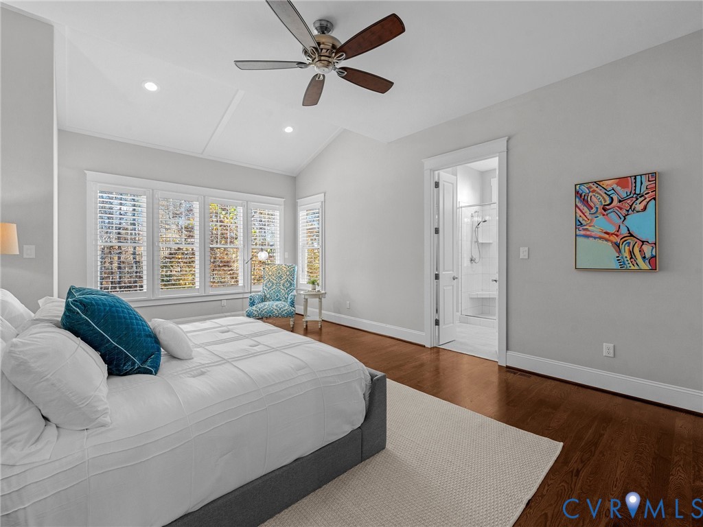 16125 Binley Road Midlothian, VA 23112 - Photo 25 of 50 a bedroom with a large bed and a large window