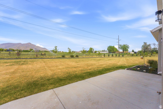 108 West Monte Rosa Lane Midway, UT 84049 - Photo 41 of 48 Expansive grassy yard with mountain backdrop and sprinkler system