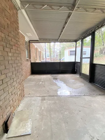 a view of front door