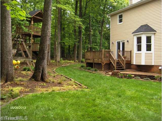 5931 Robinhood Road Pfafftown, NC 27040 - Photo 10 of 13 Other. Backyard