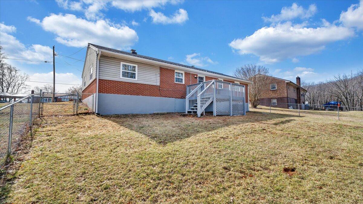 200 Cornell Road Rocky Mount, VA 24151 - Photo 26 of 44 a front view of a house with a yard