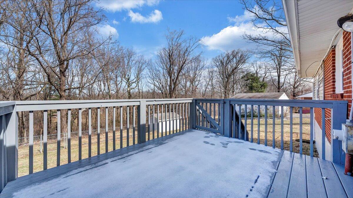 200 Cornell Road Rocky Mount, VA 24151 - Photo 30 of 44 a view of a balcony with wooden floor