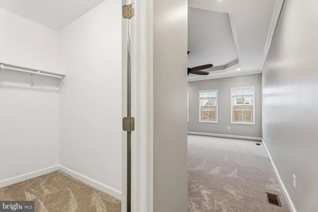 a view of empty room