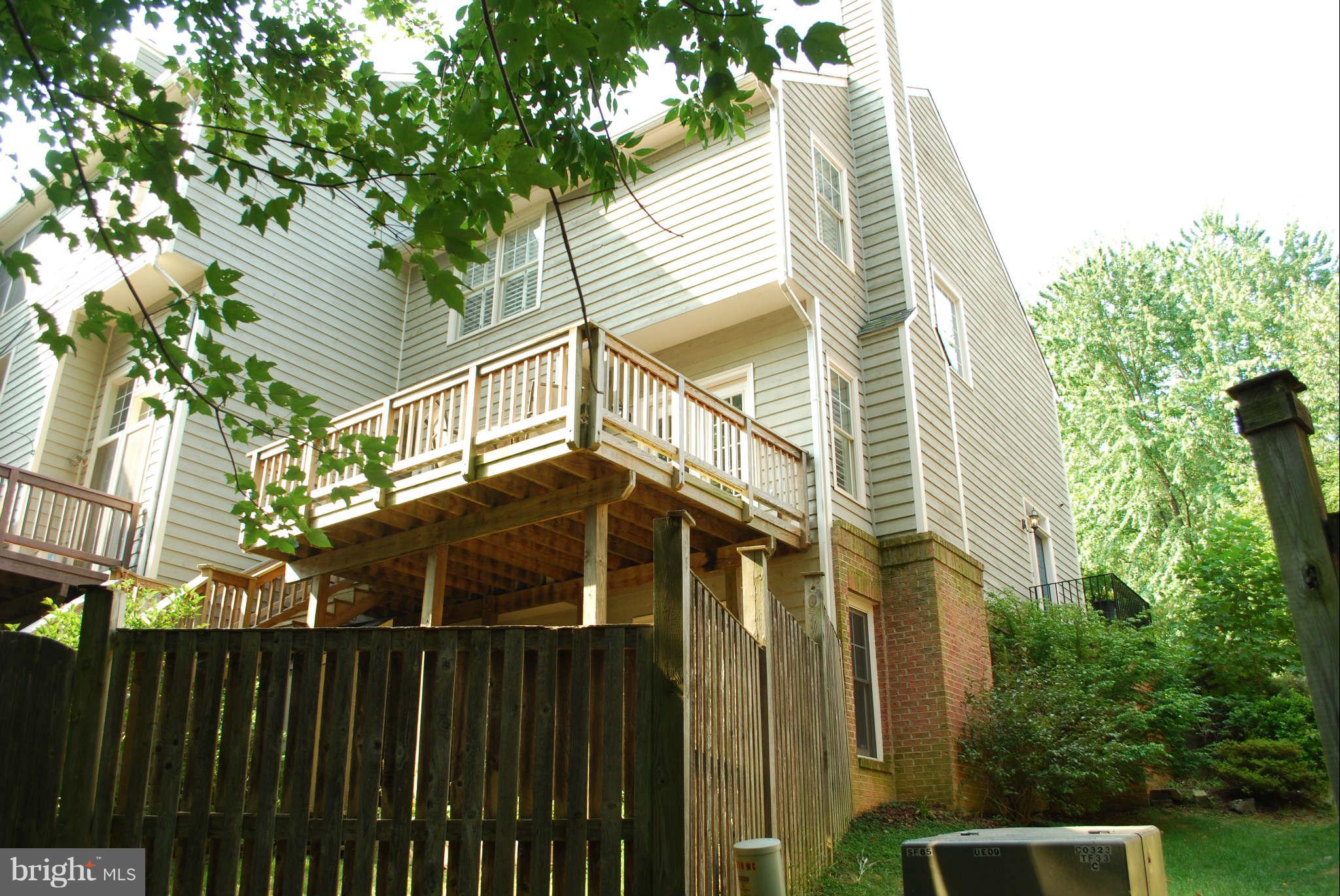 1225 Weatherstone Court Reston, VA 20194 - Photo 11 of 19 Deck & Fenced Yard
