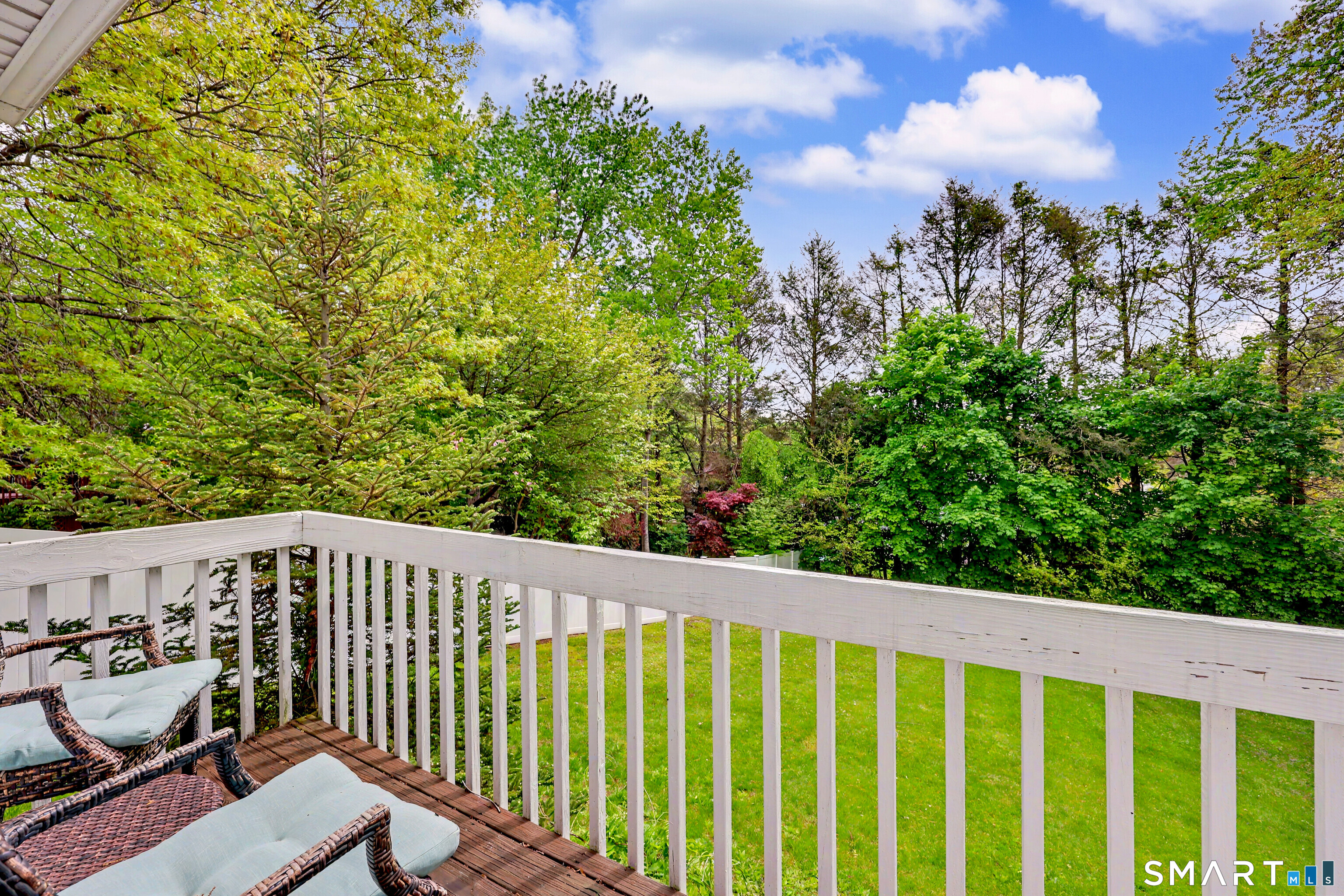 16 Ridgeland Circle Wallingford, CT 06492 - Photo 25 of 30 a view of a balcony with wooden floor