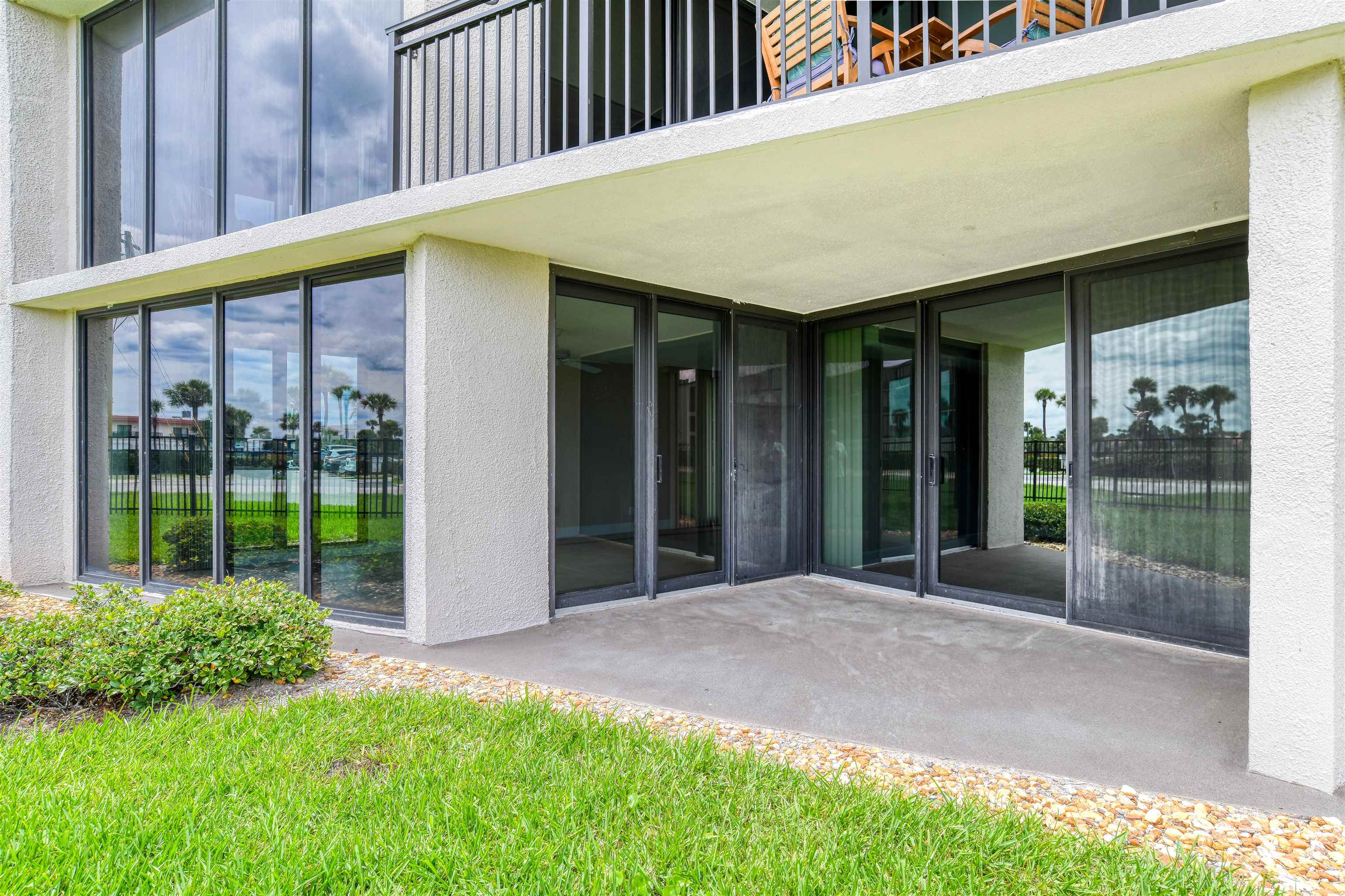 2 Dondanville Road, Unit 101 St. Augustine, FL 32080 - Photo 19 of 50 a view of a backyard with garden