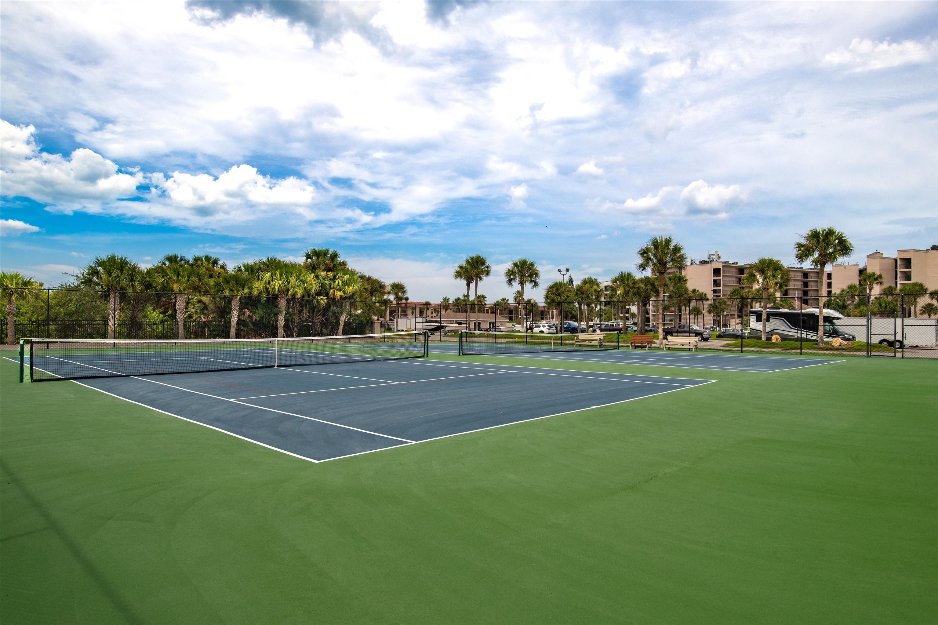 2 Dondanville Road, Unit 101 St. Augustine, FL 32080 - Photo 29 of 50 a view of a basket ball ground