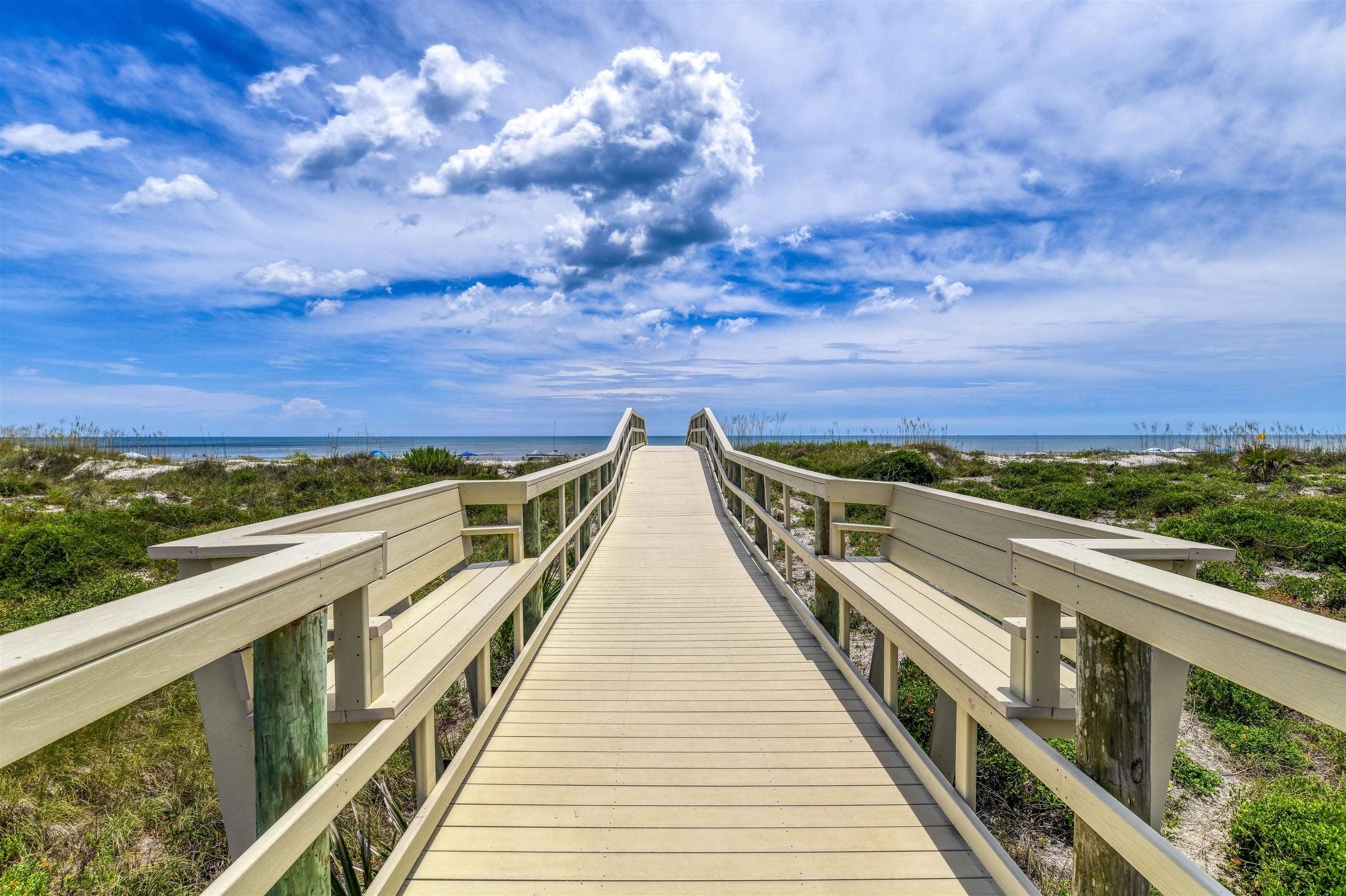 2 Dondanville Road, Unit 101 St. Augustine, FL 32080 - Photo 36 of 50 a view of city and mountain from a balcony