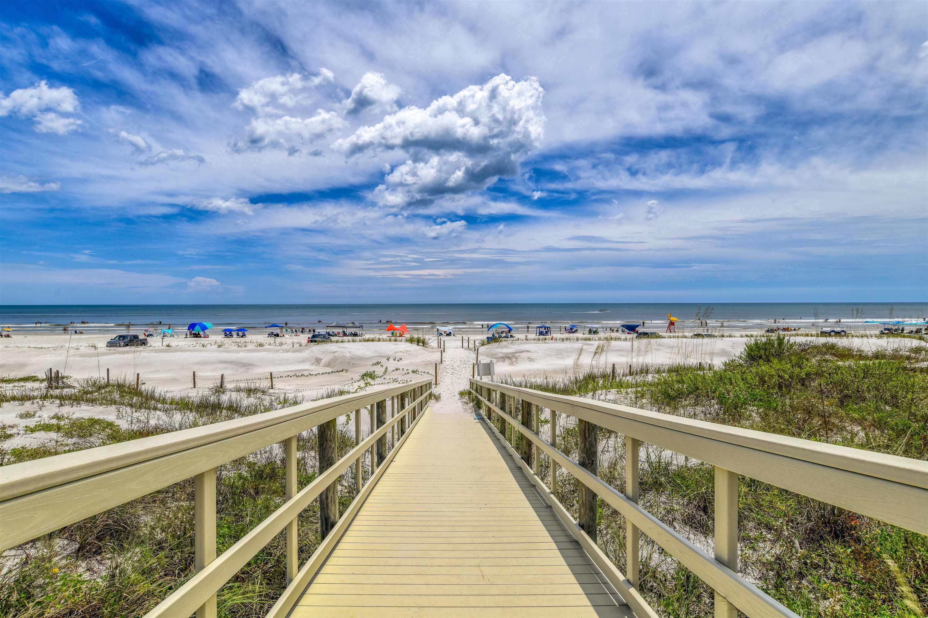2 Dondanville Road, Unit 101 St. Augustine, FL 32080 - Photo 37 of 50 a view of a balcony with an outdoor space