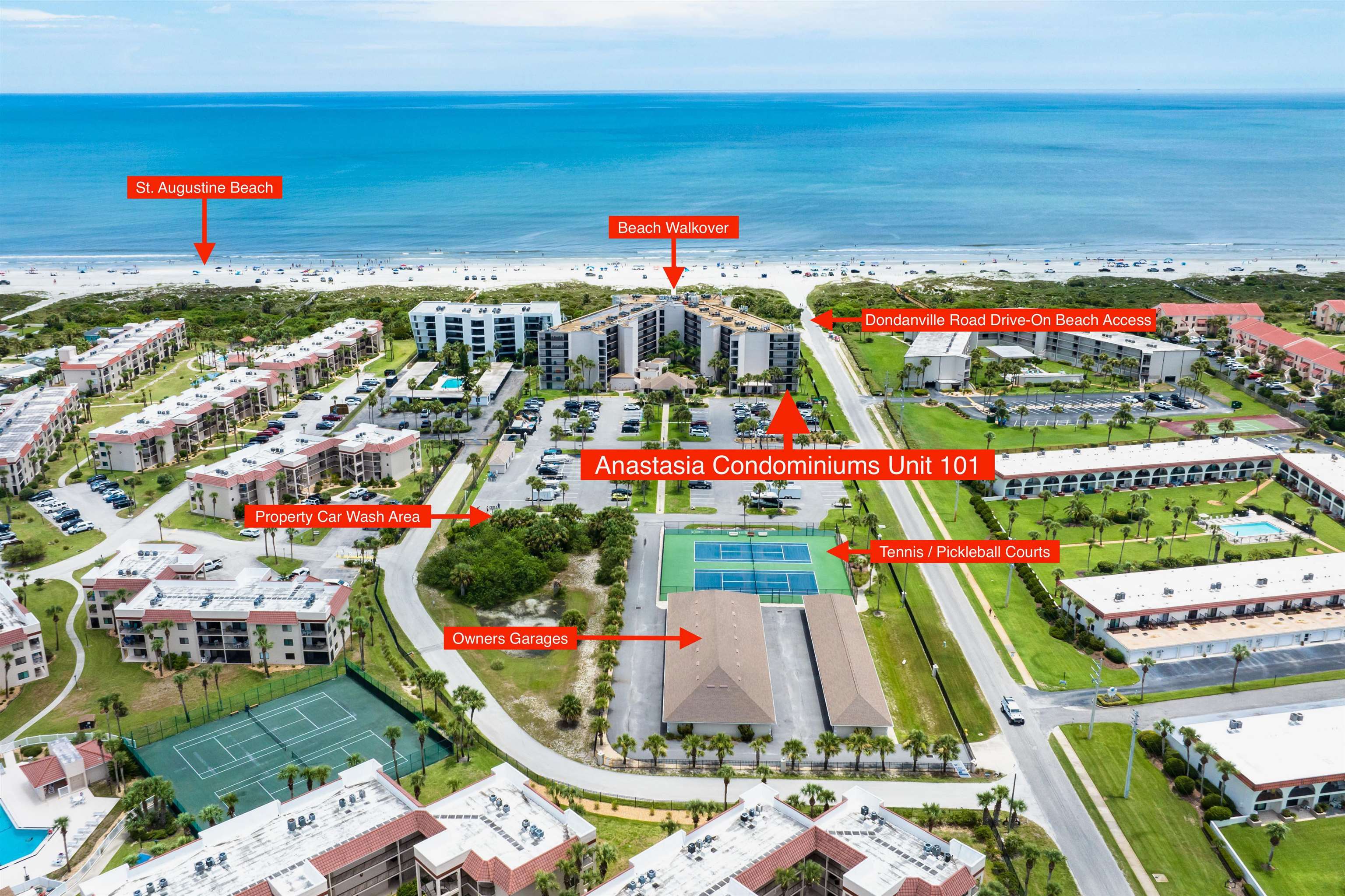 2 Dondanville Road, Unit 101 St. Augustine, FL 32080 - Photo 46 of 50 a view of outdoor space