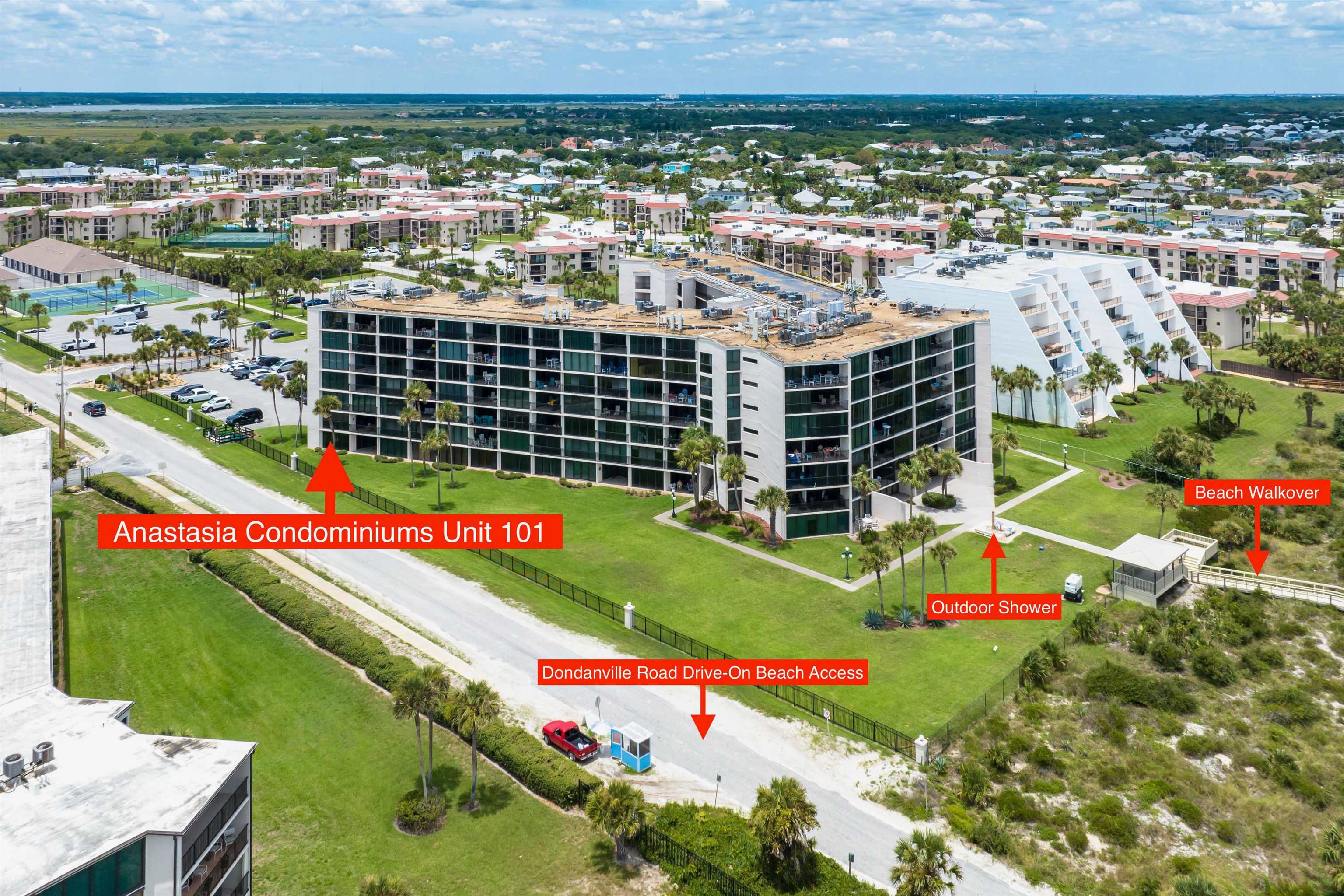 2 Dondanville Road, Unit 101 St. Augustine, FL 32080 - Photo 49 of 50 a view of yard