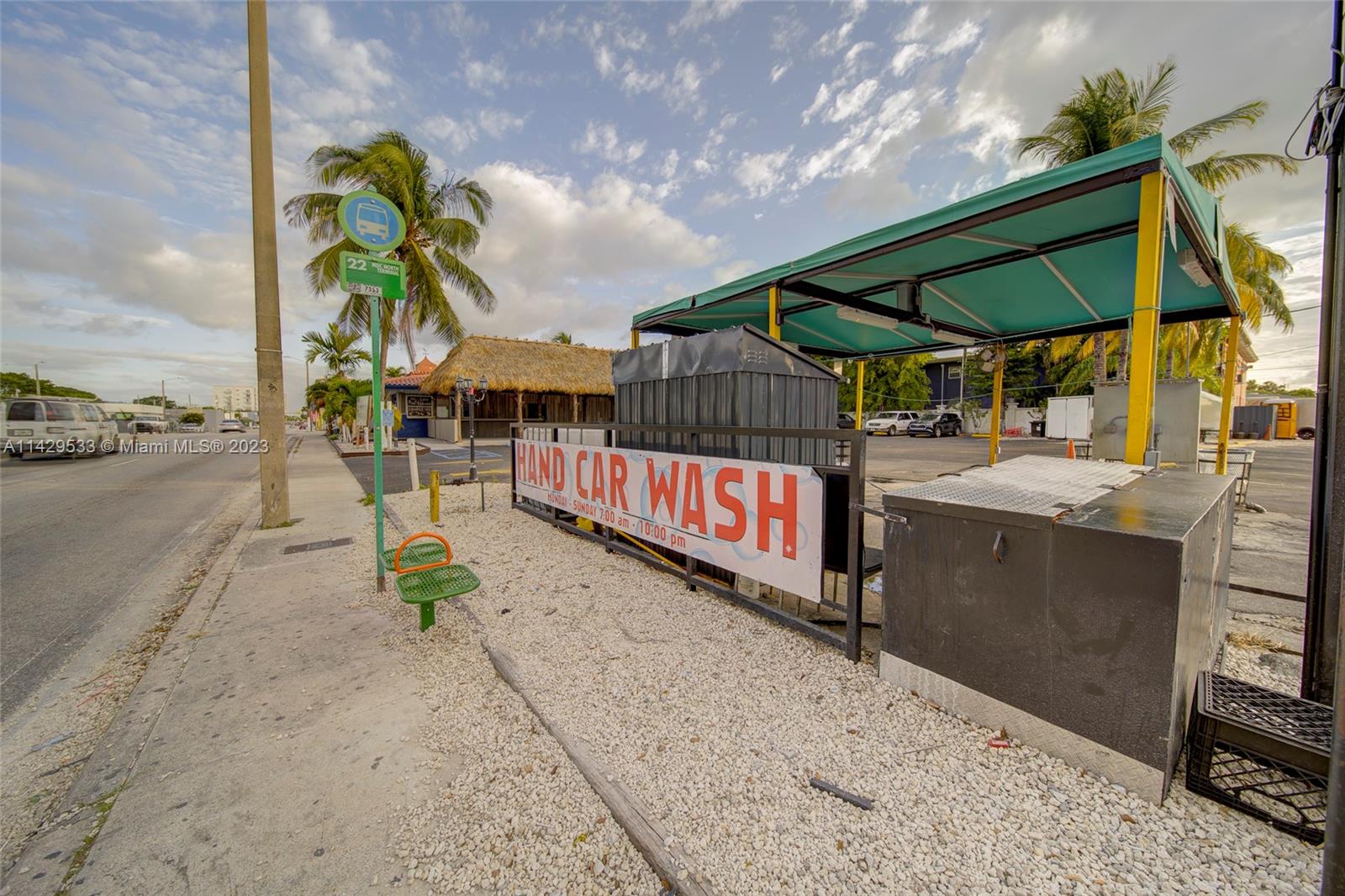 Car Wash For Sale In Miami Miami, FL 33125 - Photo 2 of 19 a view of outdoor kitchen and patio