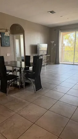 a view of a livingroom with furniture